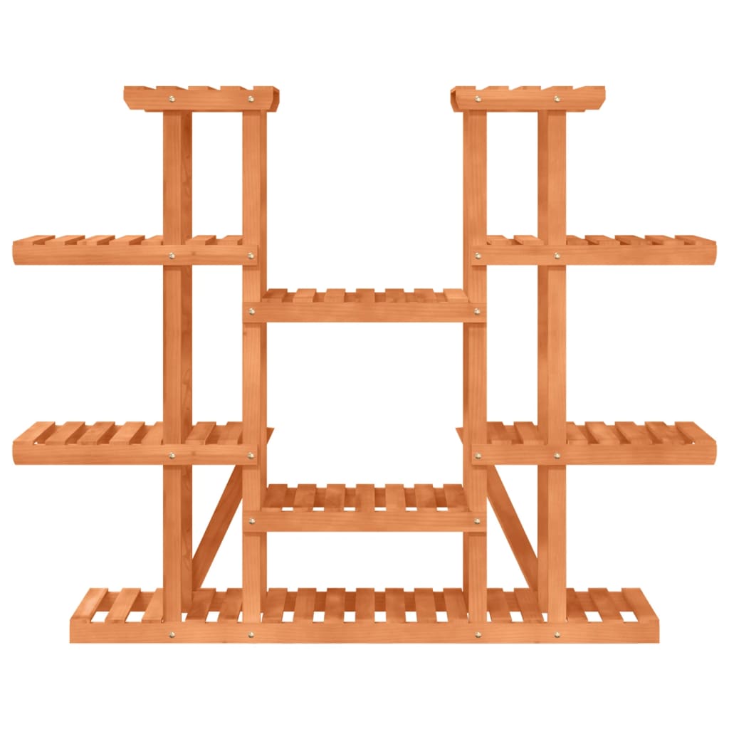 Βάση Λουλουδιών 110x25x110,5 εκ. από Μασίφ Ξύλο Ελάτης