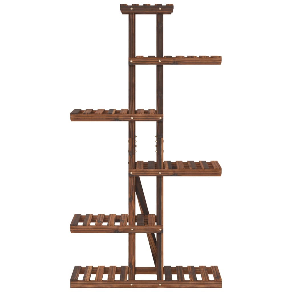 Βάση Λουλουδιών 75x25x140,5 εκ. από Μασίφ Ξύλο Ελάτης