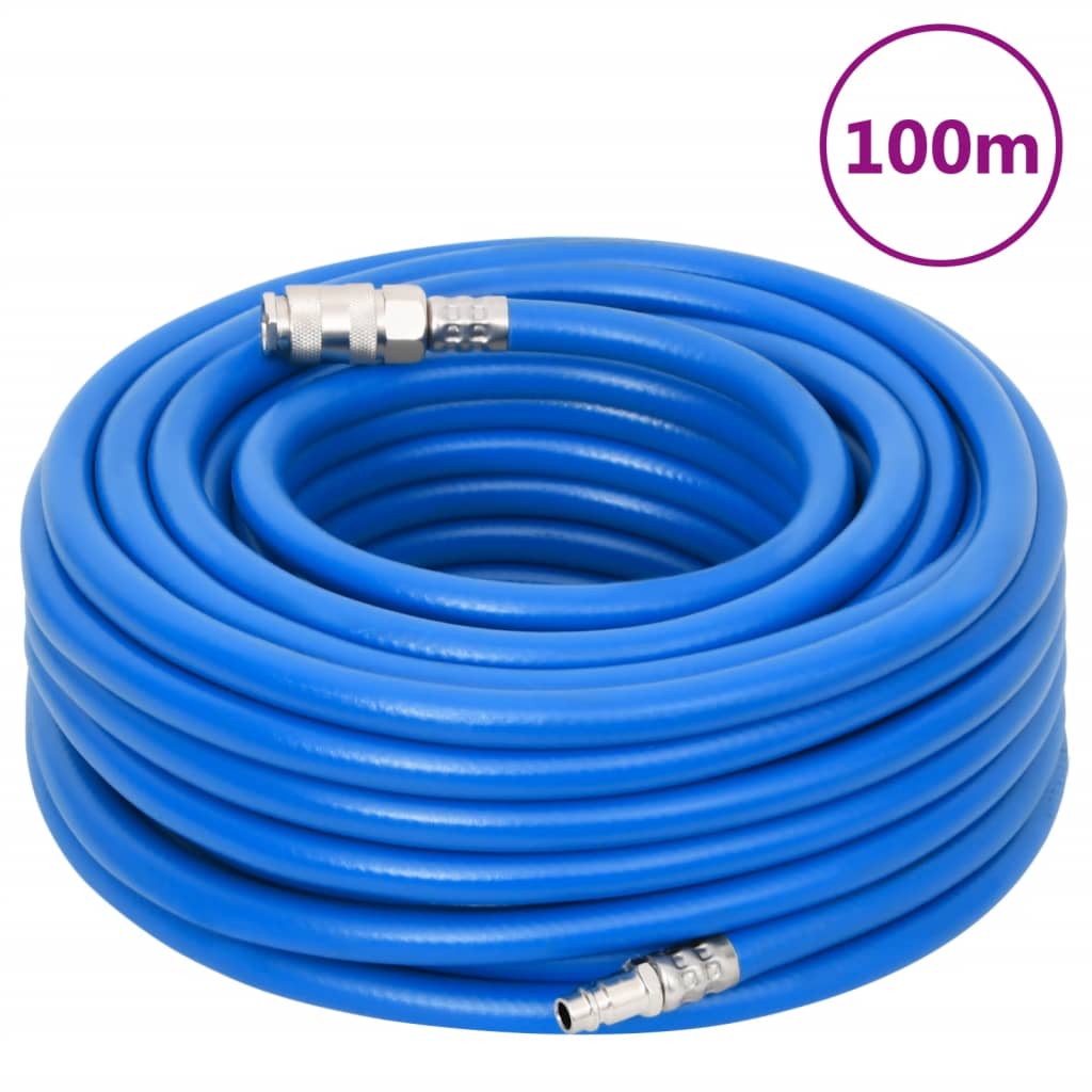 Εύκαμπτος Σωλήνας Αέρα Μπλε 100 μ./0,7" από PVC