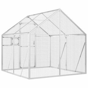 Κλουβί Ασημένιο 1,79 x 2 x 1,85 μ. από Αλουμίνιο