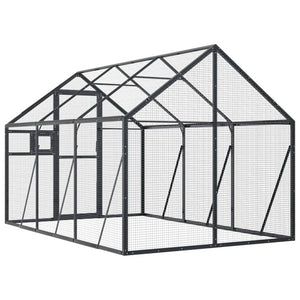 Κλουβί Ανθρακί 1,79 x 3 x 1,85 μ. από Αλουμίνιο