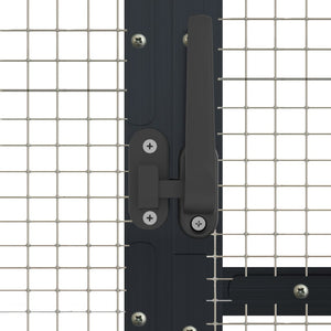 Κλουβί Ανθρακί 1,79 x 3 x 1,85 μ. από Αλουμίνιο