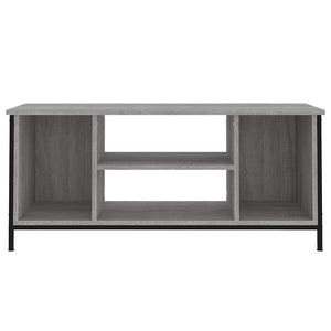 Έπιπλο Τηλεόρασης Γκρι Sonoma 102x35x45 εκ. από Επεξεργ. Ξύλο