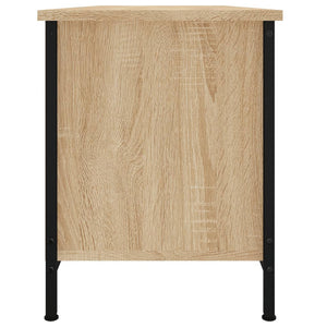 Έπιπλο Τηλεόρασης με Πόρτες Sonoma Δρυς 102x35x45 εκ. Επεξ.Ξύλο - Pakobazaar
