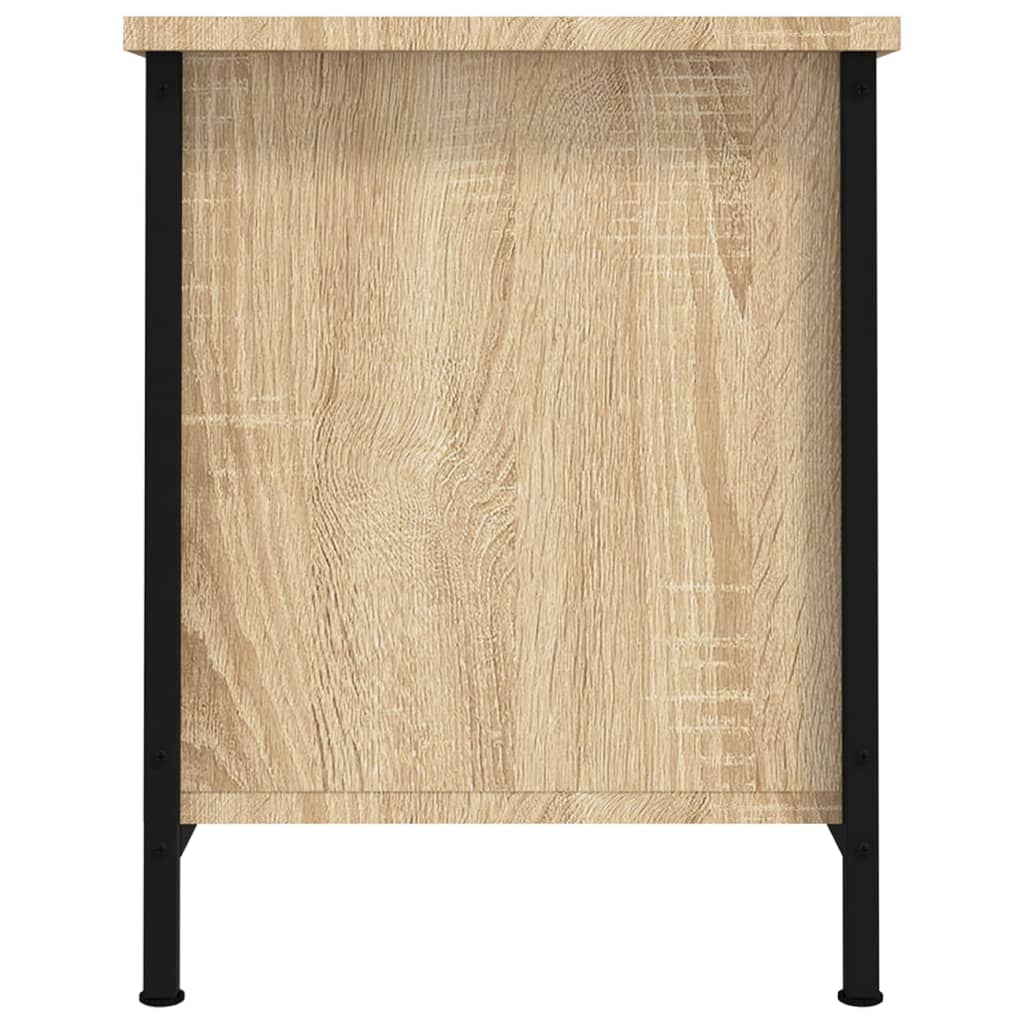 Έπιπλο Τηλεόρασης με Πόρτες από Sonoma Δρυς 60x35x45 εκ. από Τεχνητό Ξύλο - Pakobazaar