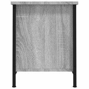 Έπιπλο Τηλεόρασης με Πόρτες Γκρι Sonoma 60x35x45 εκ Επεξ. Ξύλο