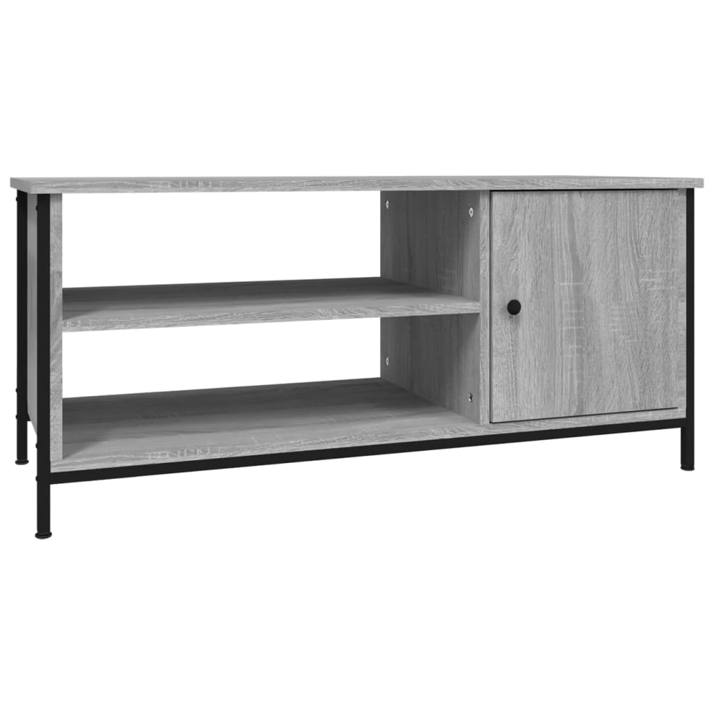 Έπιπλο Τηλεόρασης Γκρι Sonoma 100x40x45 εκ. από Επεξεργ. Ξύλο - Pakobazaar