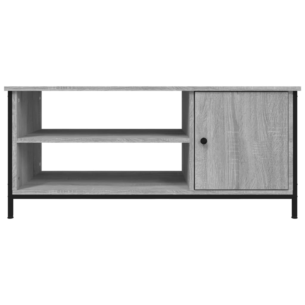 Έπιπλο Τηλεόρασης Γκρι Sonoma 100x40x45 εκ. από Επεξεργ. Ξύλο - Pakobazaar