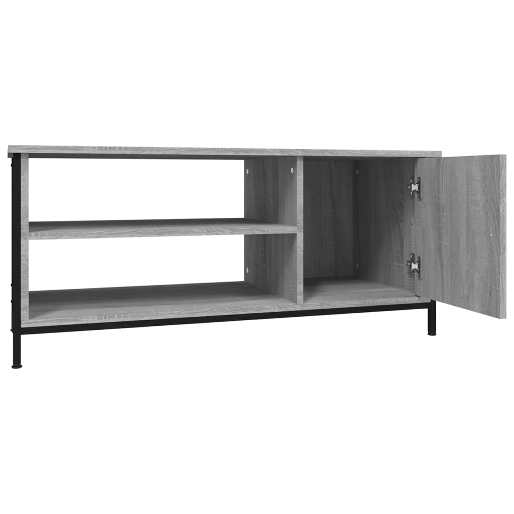 Έπιπλο Τηλεόρασης Γκρι Sonoma 100x40x45 εκ. από Επεξεργ. Ξύλο - Pakobazaar