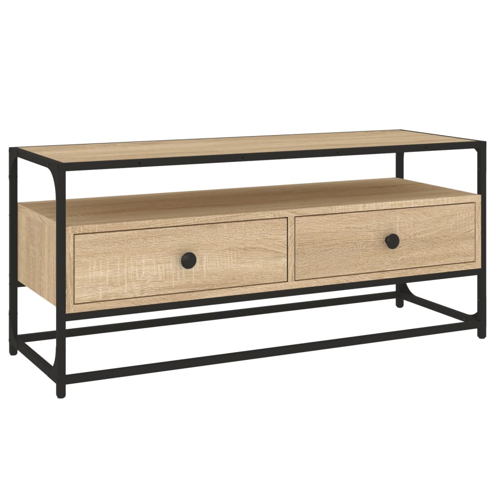 Έπιπλο Τηλεόρασης Sonoma Δρυς 100x35x45 εκ. Επεξ. Ξύλο