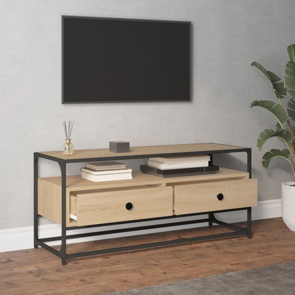 Έπιπλο Τηλεόρασης Sonoma Δρυς 100x35x45 εκ. Επεξ. Ξύλο