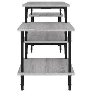 Έπιπλο Τηλεόρασης Γκρι Sonoma 117x35x52 εκ. Επεξεργασμένο Ξύλο