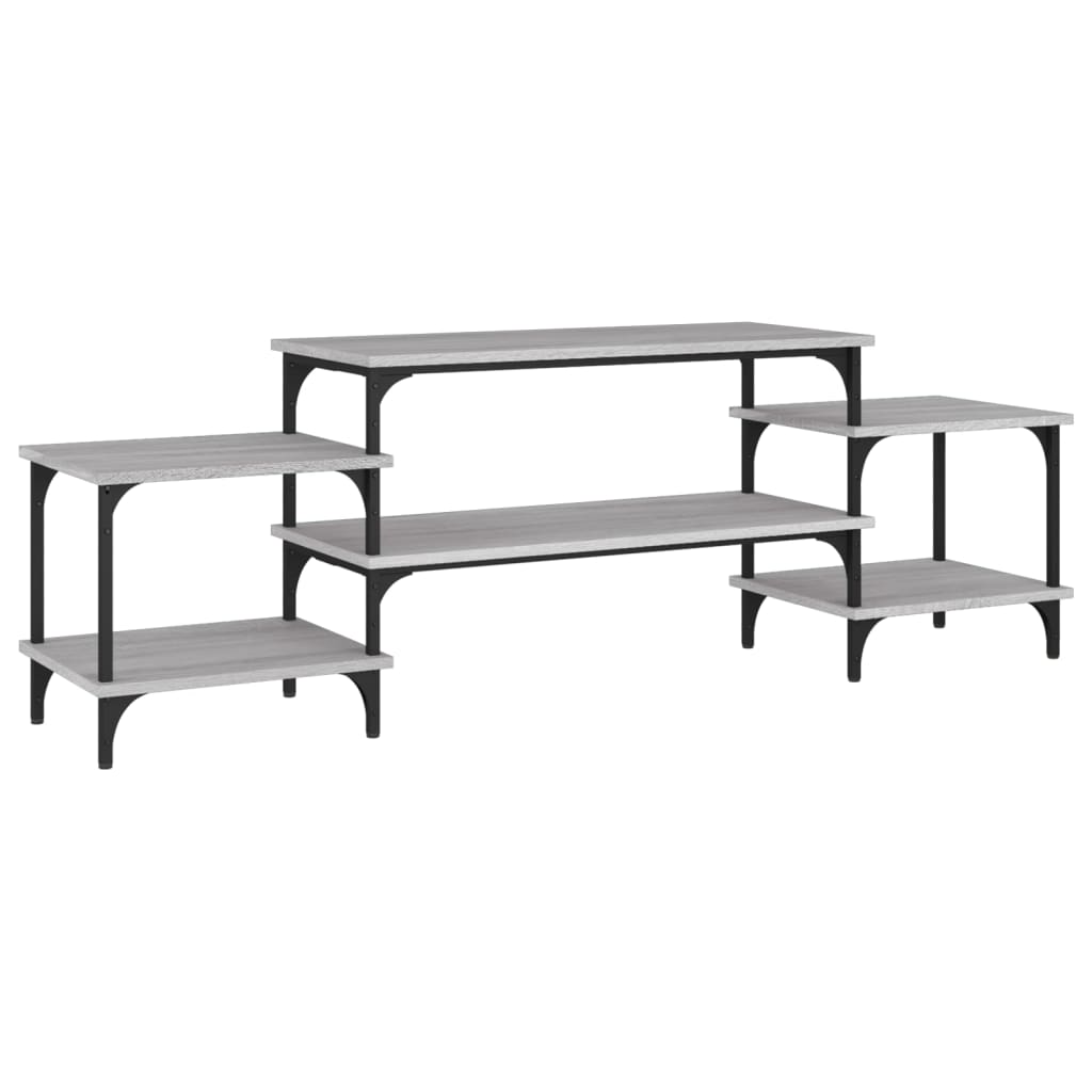 Έπιπλο Τηλεόρασης Γκρι Sonoma 157x35x52 εκ. Επεξεργασμένο Ξύλο