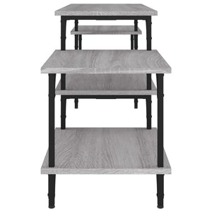Έπιπλο Τηλεόρασης Γκρι Sonoma 157x35x52 εκ. Επεξεργασμένο Ξύλο