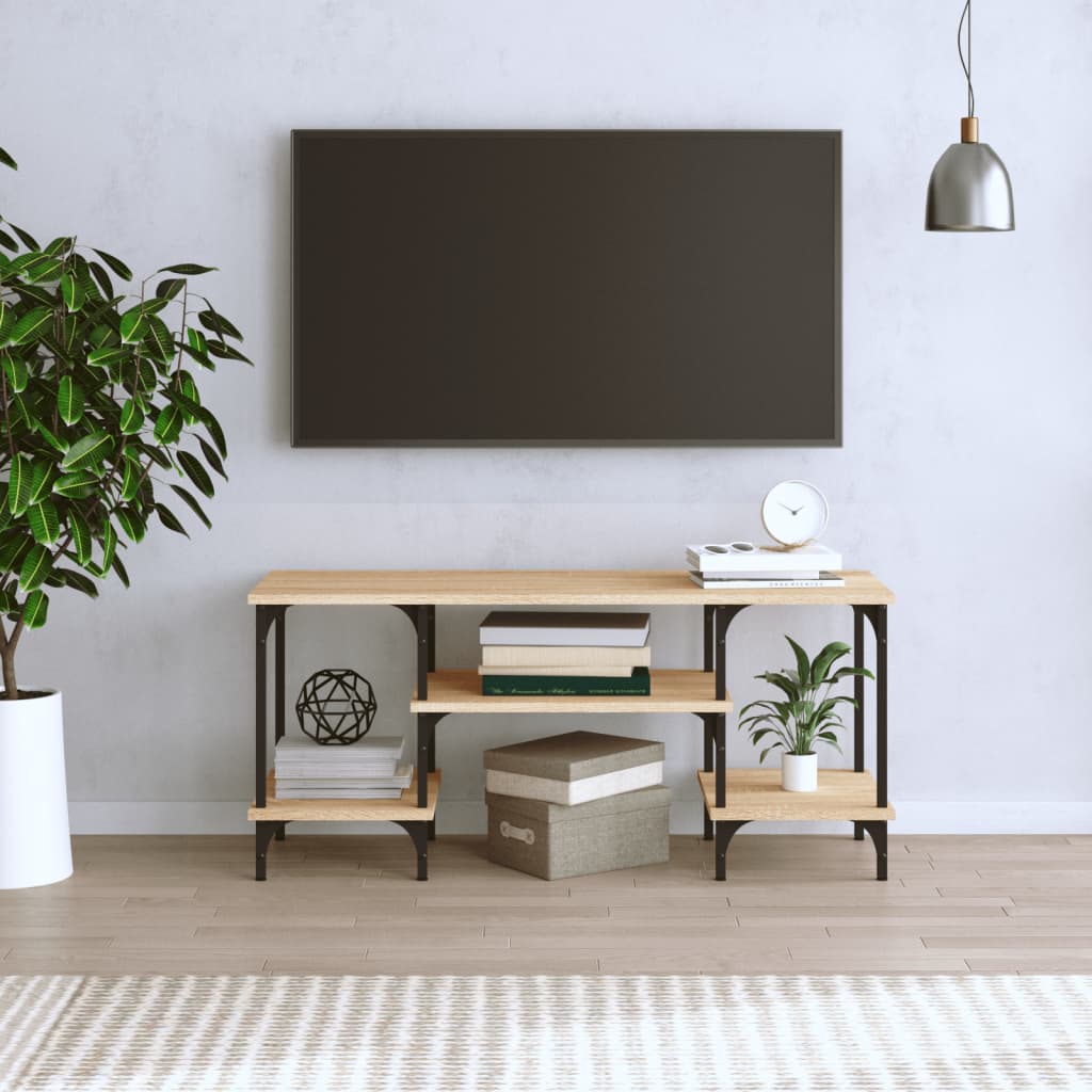 Έπιπλο Τηλεόρασης Sonoma Δρυς 102x35x45,5 εκ. Επεξ. Ξύλο - Pakobazaar