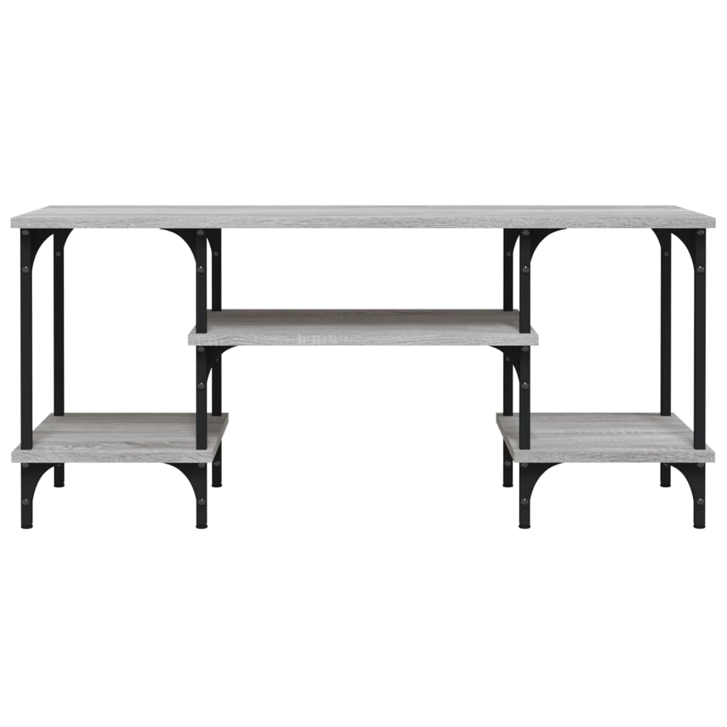 Έπιπλο Τηλεόρασης Γκρι Sonoma 102x35x45,5 εκ. από Επεξεργ. Ξύλο