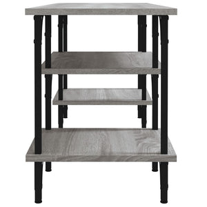 Έπιπλο Τηλεόρασης Γκρι Sonoma 102x35x45,5 εκ. από Επεξεργ. Ξύλο