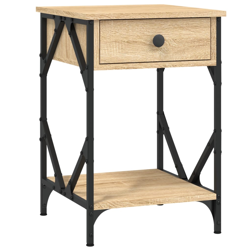 Κομοδίνο Sonoma Δρυς 40 x 42 x 60 εκ. από Επεξεργασμένο Ξύλο