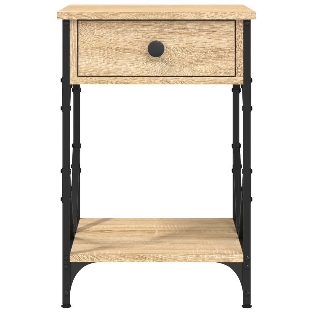 Κομοδίνο Sonoma Δρυς 40 x 42 x 60 εκ. από Επεξεργασμένο Ξύλο