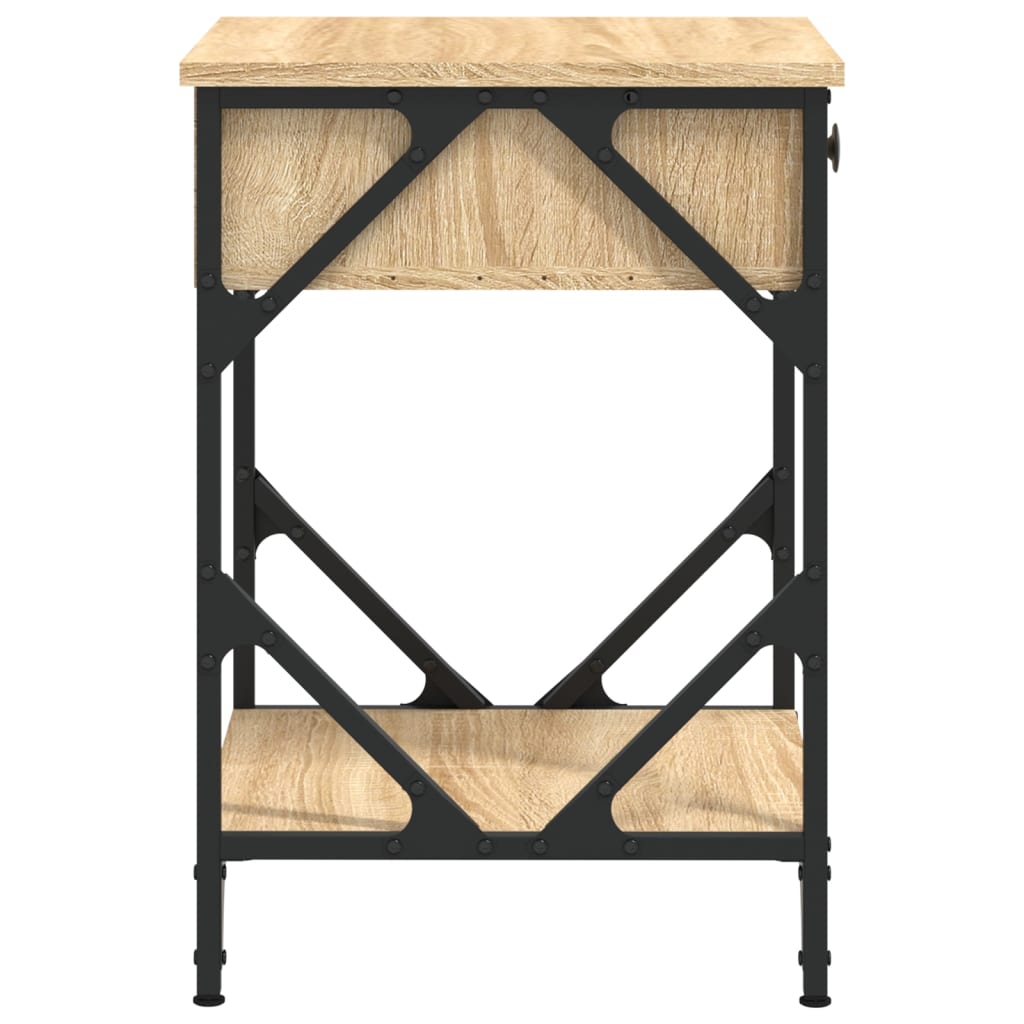 Κομοδίνο Sonoma Δρυς 40 x 42 x 60 εκ. από Επεξεργασμένο Ξύλο
