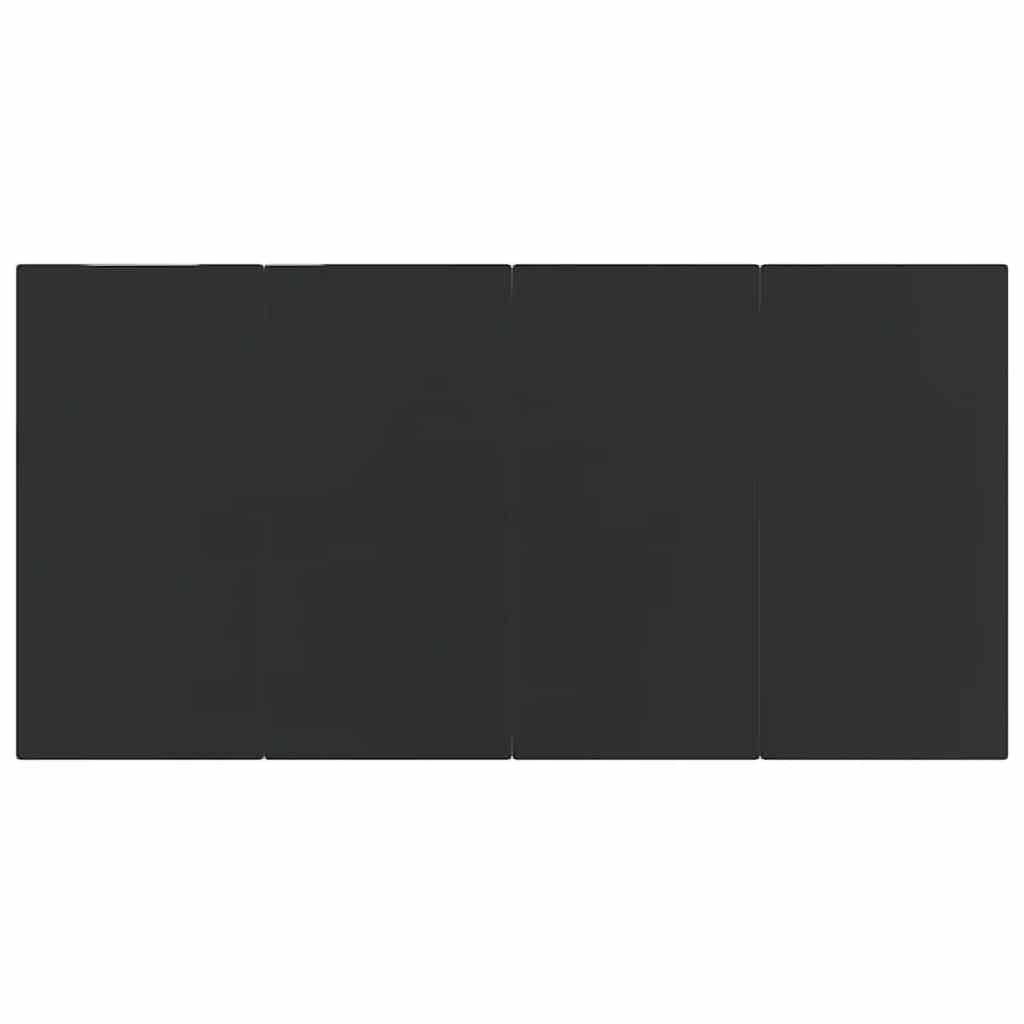 Σετ Τραπεζαρίας Κήπου 7 Τεμαχίων Καφέ από Συνθετικό Ρατάν