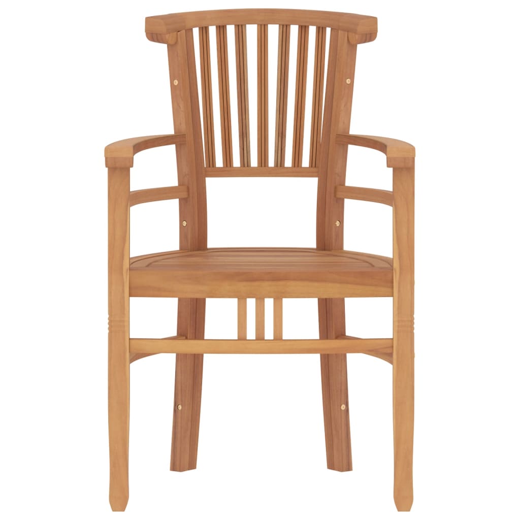 Σετ Τραπεζαρίας Κήπου 5 Τεμαχίων από Μασίφ Ξύλο Teak