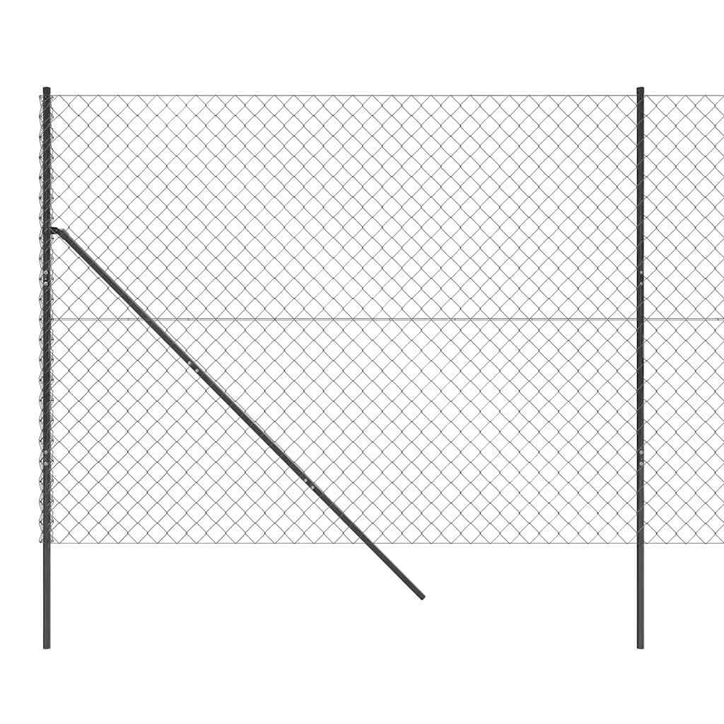Συρματόπλεγμα Περίφραξης Ανθρακί 1,8 x 25 μ.