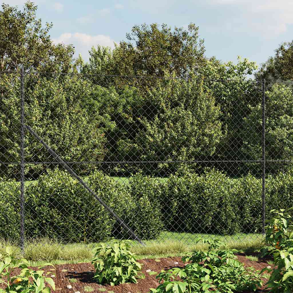 Συρματόπλεγμα Περίφραξης Ανθρακί 1,8 x 25 μ.