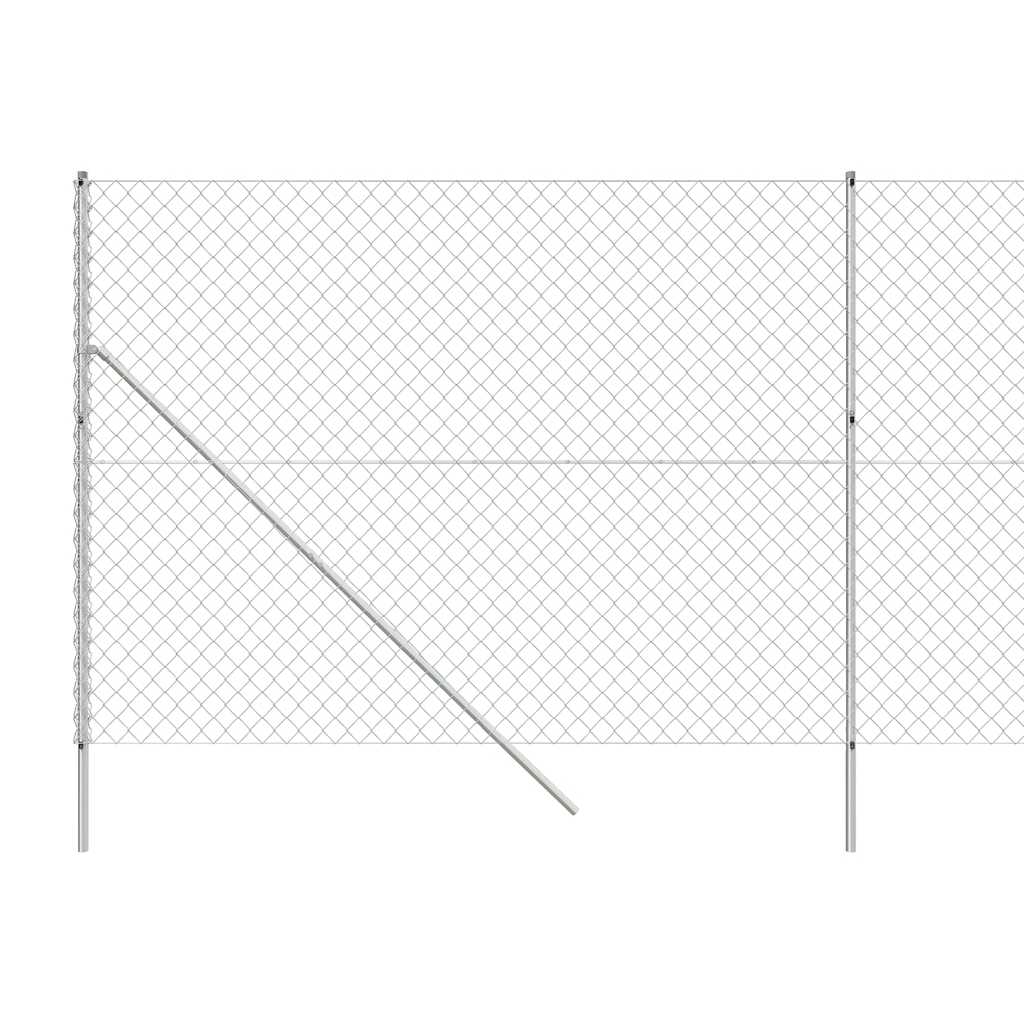 Συρματόπλεγμα Περίφραξης Ασημί 2,2 x 25 μ.