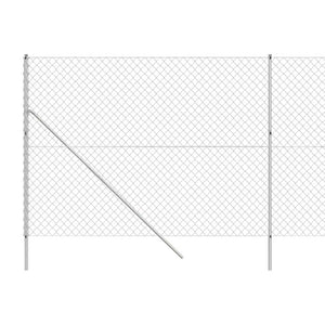 Συρματόπλεγμα Περίφραξης Ασημί 2,2 x 25 μ.