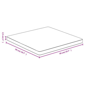 Επιφάνεια Τραπεζιού 50x50x2,5 εκ. από Μπαμπού - Pakobazaar