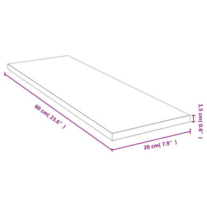 Ράφι Τοίχου 60x20x1,5 εκ. από Μπαμπού