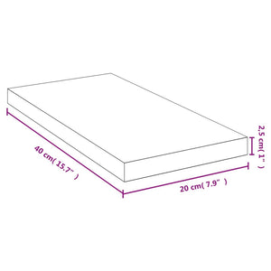 Ράφι Τοίχου 40x20x2,5 εκ. από Μπαμπού