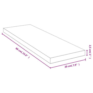 Ράφι Τοίχου 60x20x2,5 εκ. από Μπαμπού - Pakobazaar
