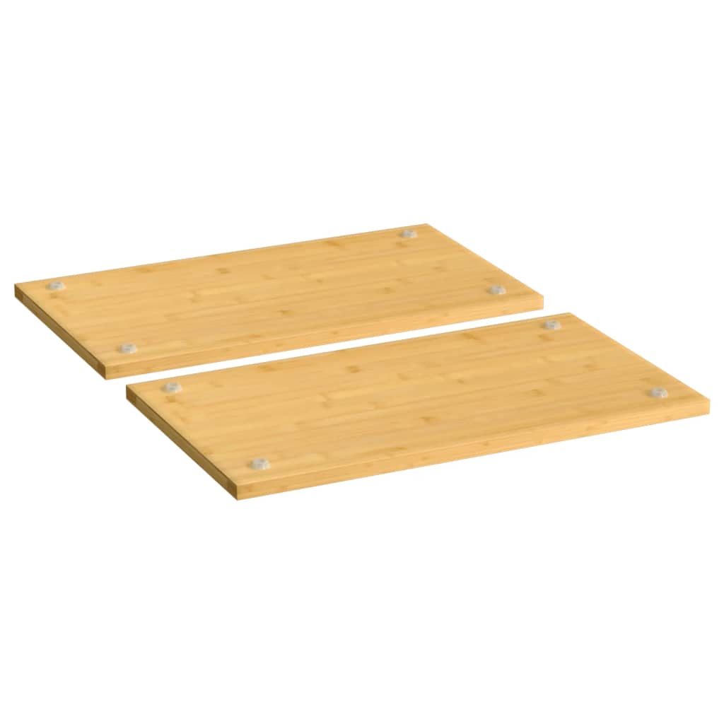 Καλύμματα Εστιών Κουζίνας 2 Τεμ. 50 x 28 x 1,5 εκ. από Μπαμπού - Pakobazaar