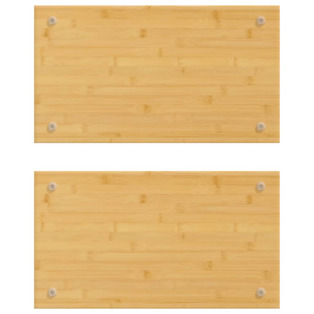 Καλύμματα Εστιών Κουζίνας 2 Τεμ. 50 x 28 x 1,5 εκ. από Μπαμπού - Pakobazaar