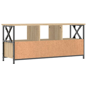 Έπιπλο Τηλεόρασης Sonoma Δρυς 102x33x45 εκ. Επεξ. Ξύλο/Σίδερο