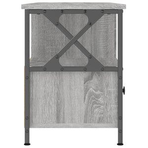 Έπιπλο Τηλεόρασης Sonoma Γκρι 102x33x45 εκ. Επεξ. Ξύλο/Σίδερο