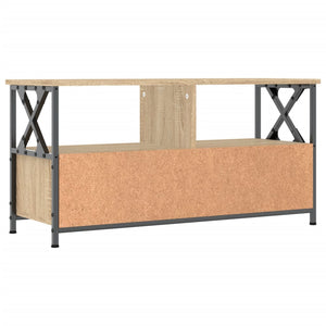 Έπιπλο Τηλεόρασης Sonoma Δρυς 90x33x45 εκ. Επεξ. Ξύλο/Σίδερο - Pakobazaar