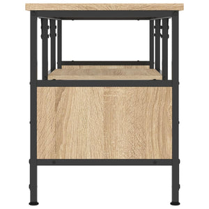 Έπιπλο Τηλεόρασης Sonoma Δρυς 100x35x45 εκ. Επεξ. Ξύλο/Σίδερο - Pakobazaar