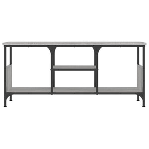 Έπιπλο Τηλεόρασης Sonoma Γκρι 100x35x45 εκ. Επεξ. Ξύλο/Σίδερο - Pakobazaar