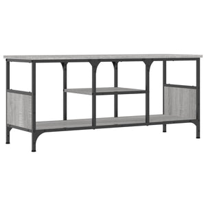 Έπιπλο Τηλεόρασης Sonoma Γκρι 100x35x45 εκ. Επεξ. Ξύλο/Σίδερο - Pakobazaar