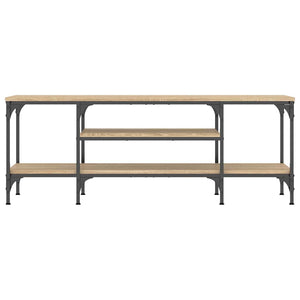 Έπιπλο Τηλεόρασης Sonoma Δρυς 121x35x45 εκ. Επεξ. Ξύλο/Σίδερο