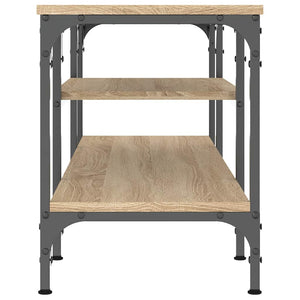 Έπιπλο Τηλεόρασης Sonoma Δρυς 121x35x45 εκ. Επεξ. Ξύλο/Σίδερο