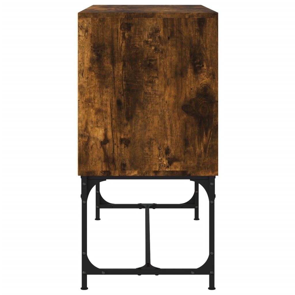 Ντουλάπι Καπνιστή Δρυς 100x40x79,5 εκ. από Επεξεργασμένο Ξύλο