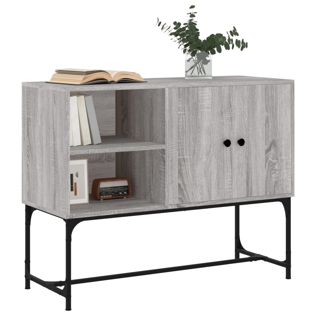 Ντουλάπι Γκρι Sonoma 100x40x79,5 εκ. από Επεξεργασμένο Ξύλο