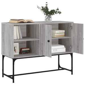 Ντουλάπι Γκρι Sonoma 100x40x79,5 εκ. από Επεξεργασμένο Ξύλο