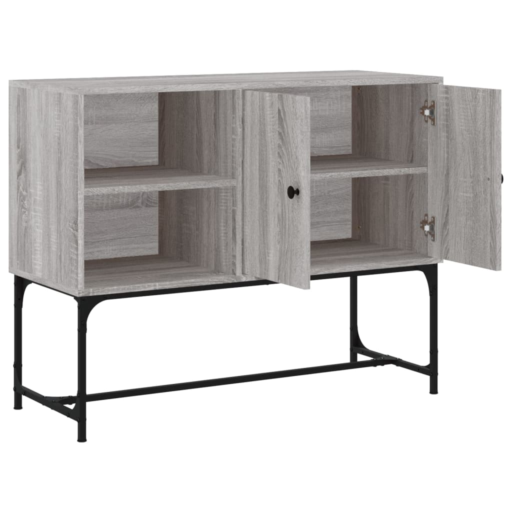 Ντουλάπι Γκρι Sonoma 100x40x79,5 εκ. από Επεξεργασμένο Ξύλο