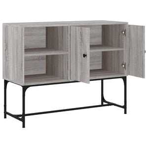 Ντουλάπι Γκρι Sonoma 100x40x79,5 εκ. από Επεξεργασμένο Ξύλο