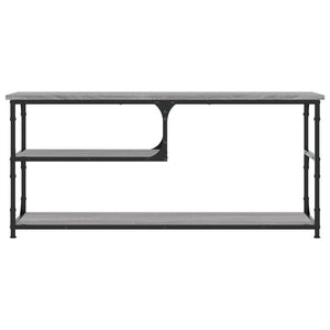 Έπιπλο Τηλεόρασης Γκρι Sonoma 103x38x46,5 εκ. Επεξ. Ξύλο/Ατσάλι